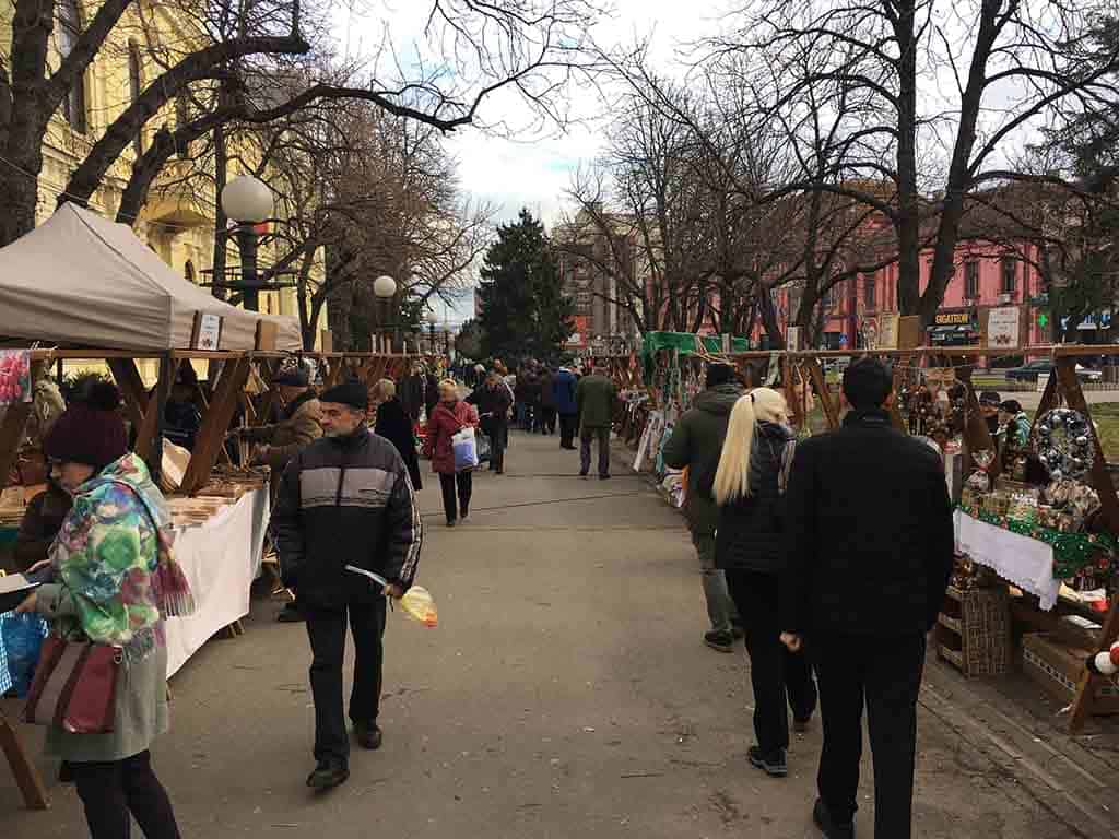 Novogodišnji bazar u Zaječaru