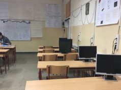 Školske klupe, učionica