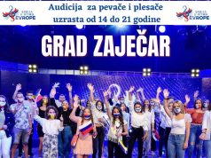 Audicija za dečije takmičenje "Srbija u ritmu Evrope"