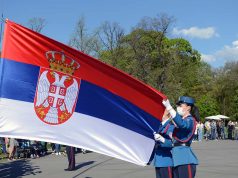 Vojska, zastava Srbije