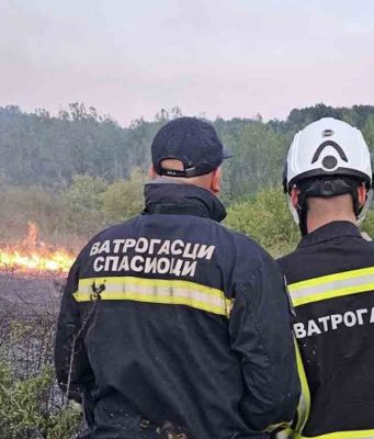 POŽAR NA VELIKOM KRŠU KOD BORA I DALJE AKTIVAN: Vatra zahvatila 50 hektara, gašenje otežavaju nepristupačan teren i jak vetar!