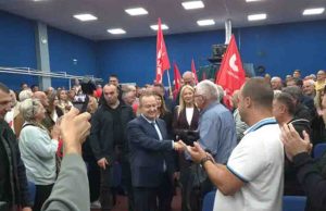 DAČIĆ NA SKUPU U ZAJEČARU: Naša lista je spoj mladosti i iskustva, zaječarski socijalisti moraju jače! Ivica Dačić predizborni skup Zaječar SPS